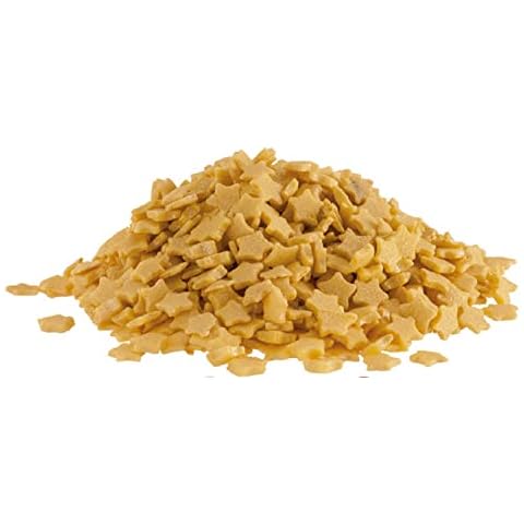 GOLD STAR Sprinkles 445084 edible sugar cake decorations 50g Cover