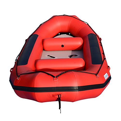 Image of BRIS 1.2mm 13ft Inflatable White Water River Raft Inflatable Boat FloatingTubes