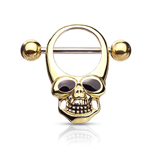 beyoutifulthings Mujer Hombre Niños Unisex acero inoxidable negro Enamel Cover