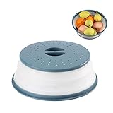 [Lebensmittelernährung bewahren]: Durch schnelleres Kochen von Lebensmitteln können Sie mit unserer Abdeckung 11 wichtige Nährstoffe wie Eiweiß, Fett, Aminosäuren und Mineralien in Lebensmitteln behalten. Es ist eine Hilfe für Ihr empfindliches Leben.