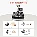 VEVOR Heat Press Machine 8 in 1 Combo 15x15 Inch, 360° Swing Away Digital Tshirt Press Machine, Clamshell Sublimation Heat Press for Printing T-Shirt Hat Mug Plate Vinyl, Heat Transfer Projects