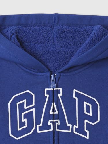 GAP Baby Boys' Cozy Logo Full Zip3