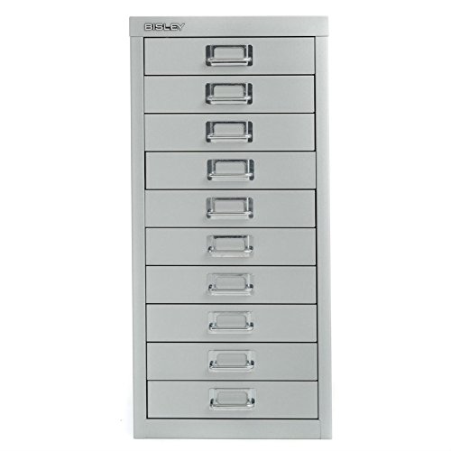 Image of Bisley 10 Drawer Desktop Cabinet