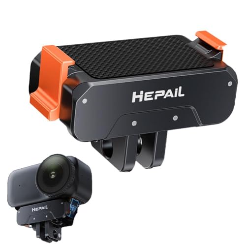 For DJI Osmo Nano用 マグネット式クイックリリースマウント アルミニウム合金 磁気式 2 爪アダプター 小型 軽量 1/4 インチネジマウント 自撮り棒、三脚、写真撮影用 For DJI Osmo Nano アクションカメラアクセサリー