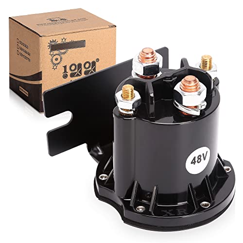10L0L Golf Cart 48V Solenoid for EZGO TXT 2010-up & All 48V MPT 800/1000 Vehicles, OEM# 612711