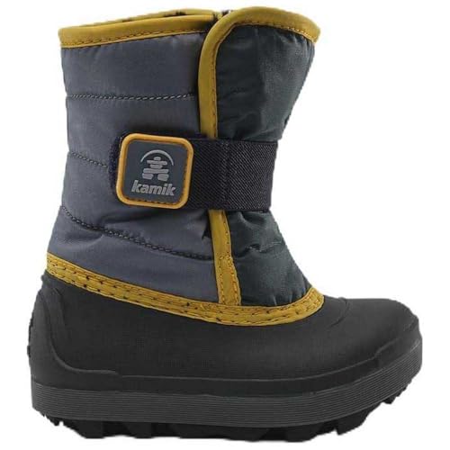 Kamik Kleinkinder Winterstiefel SNOWBUG 7, Anthrazit, Größe 24 EU