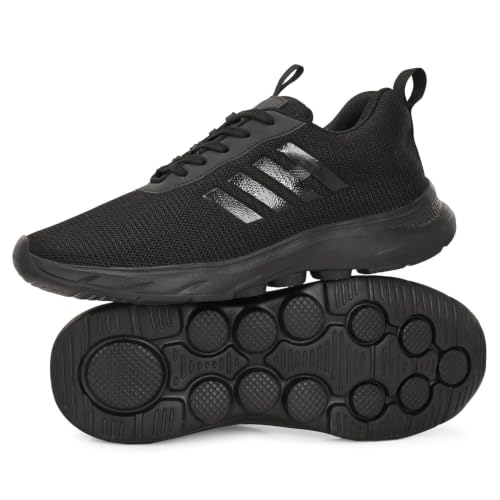 Image of Black Sneakers for Men | Trendy Casual Shoes for Men
