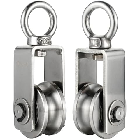 Poulies en acier inoxydable KCNOFNC Cover