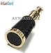 ARTIZANSTORE Brass Handheld Telescope | Vintage Replica Spyglass with Black Leather Case | 6 Inch Collapsible Marine Telescope for ' Role Playing & Nautical Decor