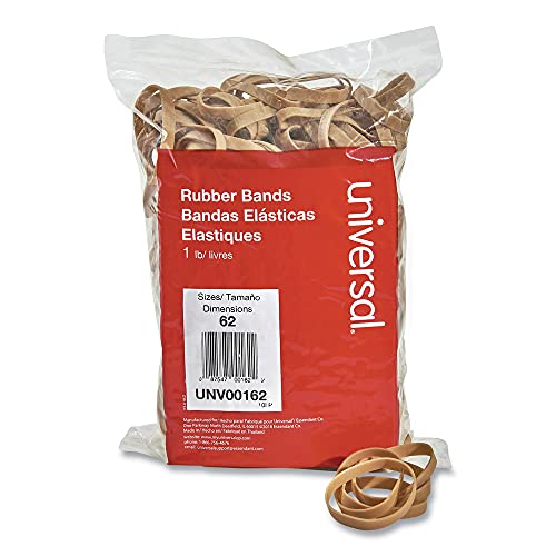 Universal 00162 62-Size Rubber Bands (1-pound)