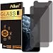 Ailun Privacy Screen Protector Compatible with iPhone 11 Pro Max/iPhone Xs Max 6.5 Inch 2 Pack Anti Spy Tempered Glass Anti Scratch Case Friendly