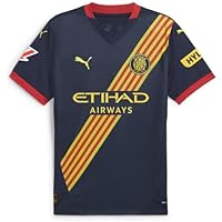 PUMA Girona FC - Camiseta exterior para hombre 24/25, azul