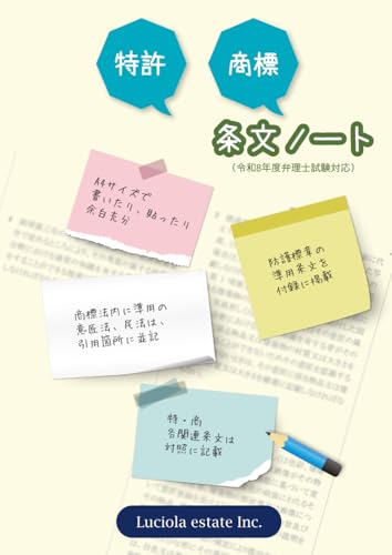 特許・商標 条文ノート