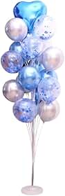Suporte de Balão Chão 1,68 m C/ 19 Varetas Para Bexigas, para Decoração de Festas, Casamentos, Aniversários e Eventos(1 Suporte)