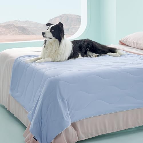 Bedsure ArcticMax™ Q-MAX>0.5 Premium Cooling Blanket for XL Dog，50x60”