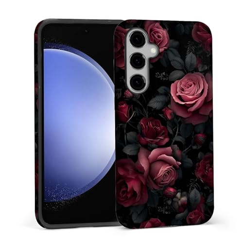 Coque Samsung S23 FE rose rétro anti-rayures pour femmes DAIZAG
