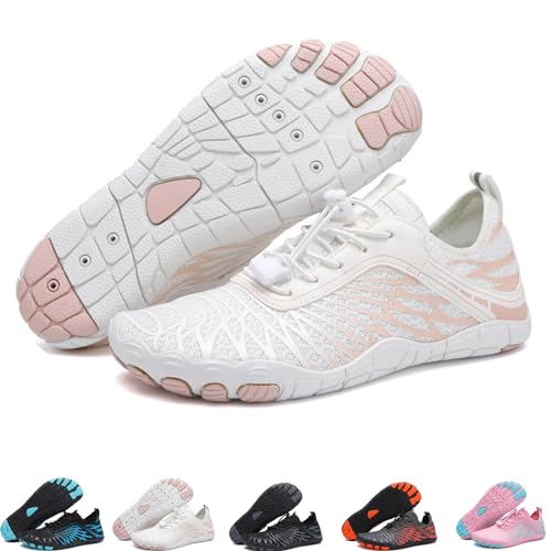 Kizu Footwear Barefoot Shoes for Women Men, Hike Barefoot Footwear Womens, Wide Toe Box Walking Shoes Beach Sneakers