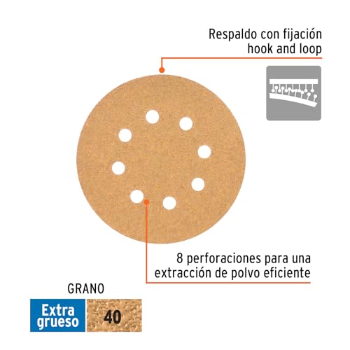 Disco lija 5 pulgadas 10 Imagen adicional