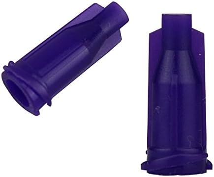 Luer Lock Syringe Tip Caps Screw Threads Dispensing Stop Caps 1000 Pieces (Purple)-L8