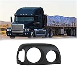 Mytee Products Heavy Duty Black Headlight Bezel Compatible with Frieghtliner Century Class 1996-2004 - Right Passenger Side Headlamp Bezel Case Replaces A0620711001 889-5209 32377