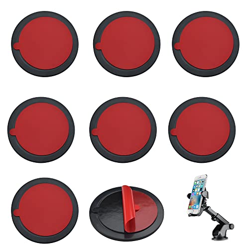 OTTYMO 8 Pcs Discos Adhesivos para Salpicadero 70mm de Diametro Interor Discos de Fijación...