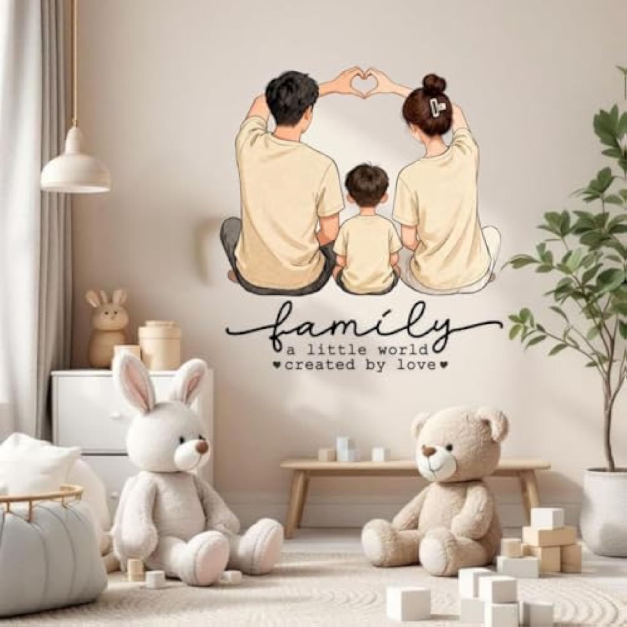 Family Wall Decal Love Quote Design