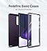 SURITCH for Samsung Galaxy Note 20 Ultra Case (Only) 6.9-inch, [2 Front Frames][Built-in Screen Protector] Full-Body Protective Rugged Heavy Duty Shockproof Phone Cover-(Dark Purple)