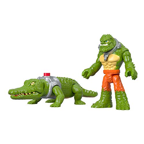 Imaginext DC Super Friends Figures K Croc & Crocodile