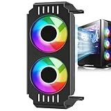 RGB dynamique : le dissipateur ARGB fournit des effets visuels attrayants avec 16,8 millions de couleurs, améliorant votre configuration PC avec un éclairage vibrant qui s'adapte à n'importe quel thème ou , assurant des performances de refroidissement actif pour le jeu et les activités créatives, grâce à une technologie avancée qui garantit une expérience visuelle immersive et un refroidissement efficace pour des sessions prolongées.