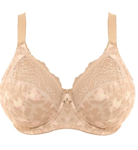 Elomi Womens Women's Morgan Banded Bra: Comfort & Support. Three-Section Cup, Side Frame, Stretch Lace. Dd+ Bras3