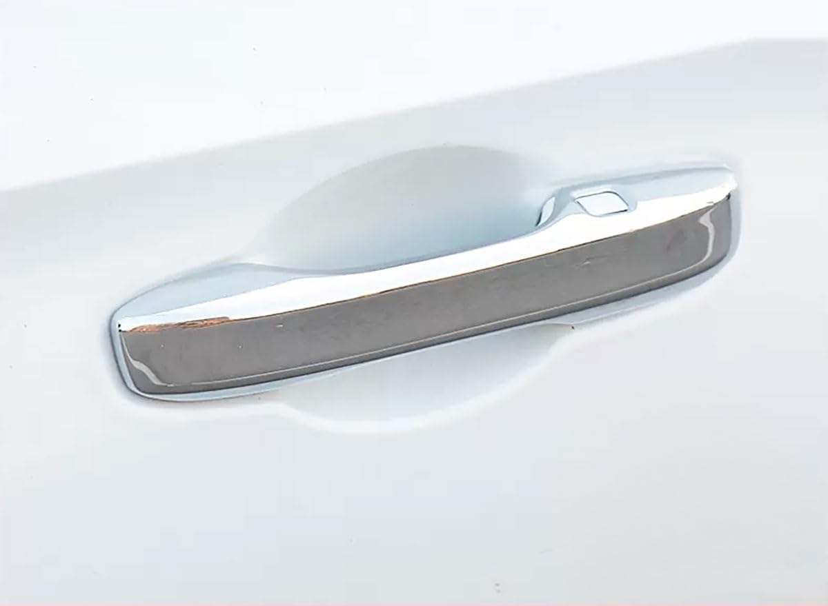 Exterior Door Handle Covers Compatible with Honda New CRV CR-V 2023 2024 2025 2026 Outdoor Handle Trim Exterior Car Accessories ABS 4PC(Glossy Chrome Style)