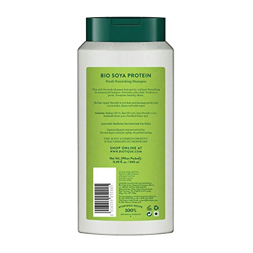 Image of Biotique Bio Soya Protein Fresh Nourishing Shampoo (340ml)