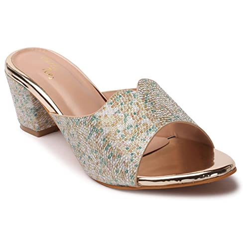 Buy Bella Toes Women's Casual Stylish Party/Wedding daily, Wear Block