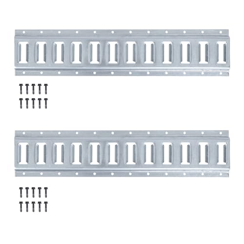 Rails d'arrimage de 6,1 m polyvalents pour supports de VTT et attaches de moto