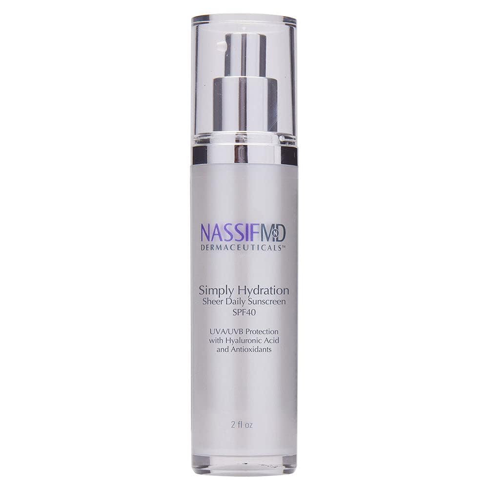 NassifMD Simply Hydration SPF40 Sheer Sunscreen