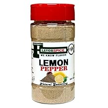 Lemon Pepper 7.75oz | Crafted with 100% Herbs and Spices with No Artificial, No Preservatives, Sugar Free, Salt Free, No Monosodium Glutamate MSG, Gluten Free, Great For Keto, Great For Vegan