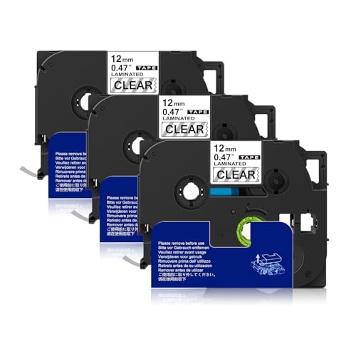 Sluxjet ݊ s[^b` e[v 12mm n TZe-131 Tz-131 ev uU[H s[^b`L[u P-touch ėp e[vJ[gbW 8m P^b` @Ή PT-P710BT PT-2500PC 3