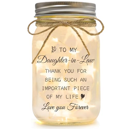 Luckyyds Daughter in Law Gifts, Daughter in Law Birthday Gifts
