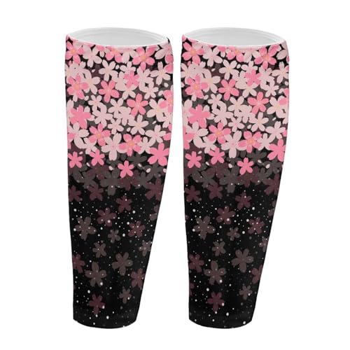 TOADDMOS Burning Fire 1 Pair Calf Compression for Men Women Leg Sleeves and Shin Splints Support for Legs Pain Relief&Varicose Vein Treatment