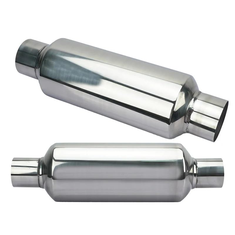 rura wydechowa stalowy wąż Rezonator tłumika wydechu samochodowego | Końcówka tłumika ze stali nierdzewnej Rura wydechowa 51 MM 57 MM 63 MM 76 MM(63MM)