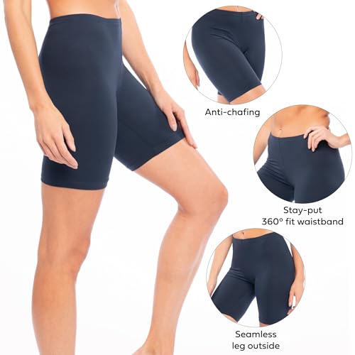 Image of Sexy Basics Womens Ultra Soft Yoga Bike Short | Stretch Boxer Briefs | Multi Packs