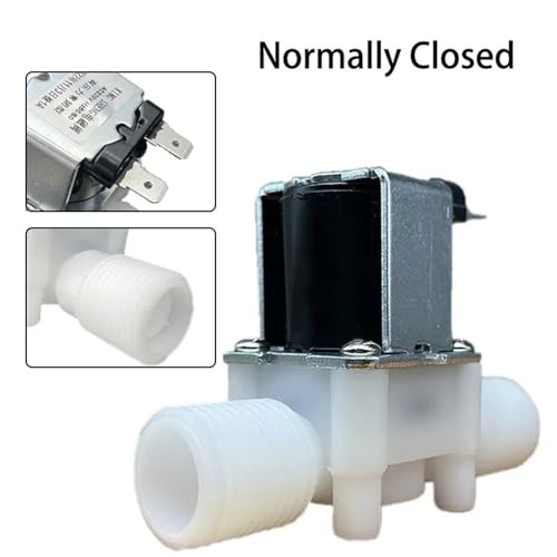 Électrovanne 24V eau normalement fermée à pression pneumatique