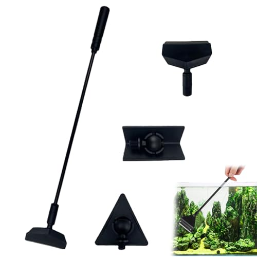 DAAIZIII Strumenti di pulizia per acquario, detergente per parabrezza, accessori per acquario, detergente per acquari, set di pulizia per serbatoio di pesce, accessori per acquario