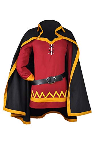 MingoTor Konosuba Gods Blessing On This Wonderful World Megumin Disfraz Traje de Cosplay Ropa Mujer XL