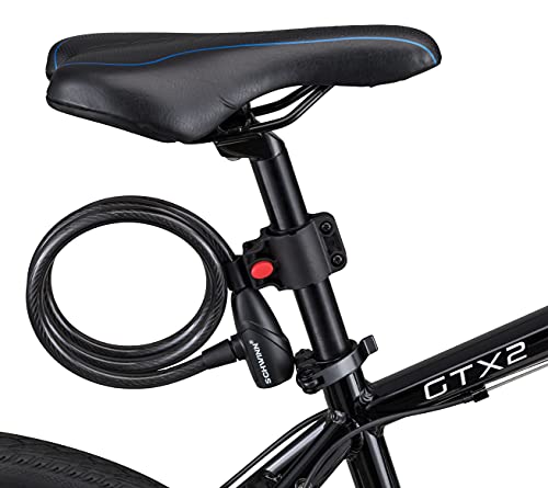 Schwinn Anti Theft Bike Lock, Security Level 3, Key Lock, 4 Foot , Black #TOP6