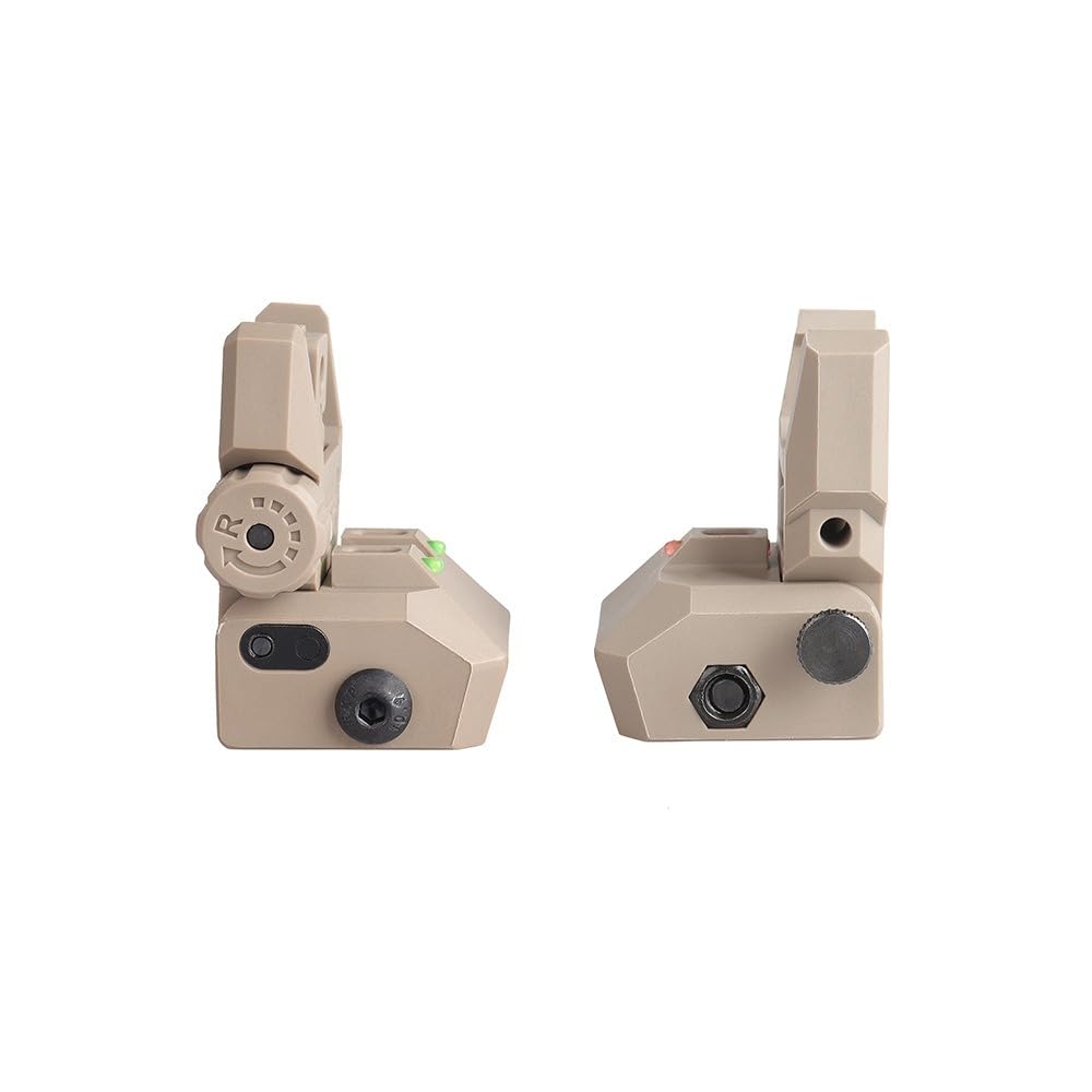 Viseur de fibre optique pliable en nylon pour rails de 20 mm
