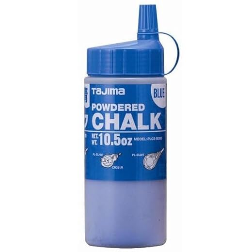 Blue Ultra-Fine Powdered Snap-Line Chalk Pack