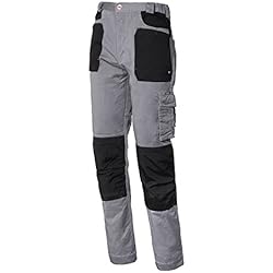 Pantalones Issa Line Stretch Starter - Pantalon 8730C Stretch Beig/Negro. Xl