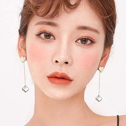 100 Pieces Polished Puff Love Heart Charm Mini Metal Silver Heart Pendants Drops Charms Pendants For Necklace Bracelet Earring #TOP7