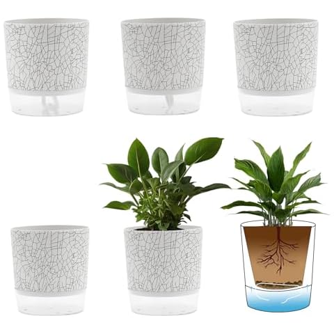 KPUVX Self Watering Planters 5.5 Inch Cover